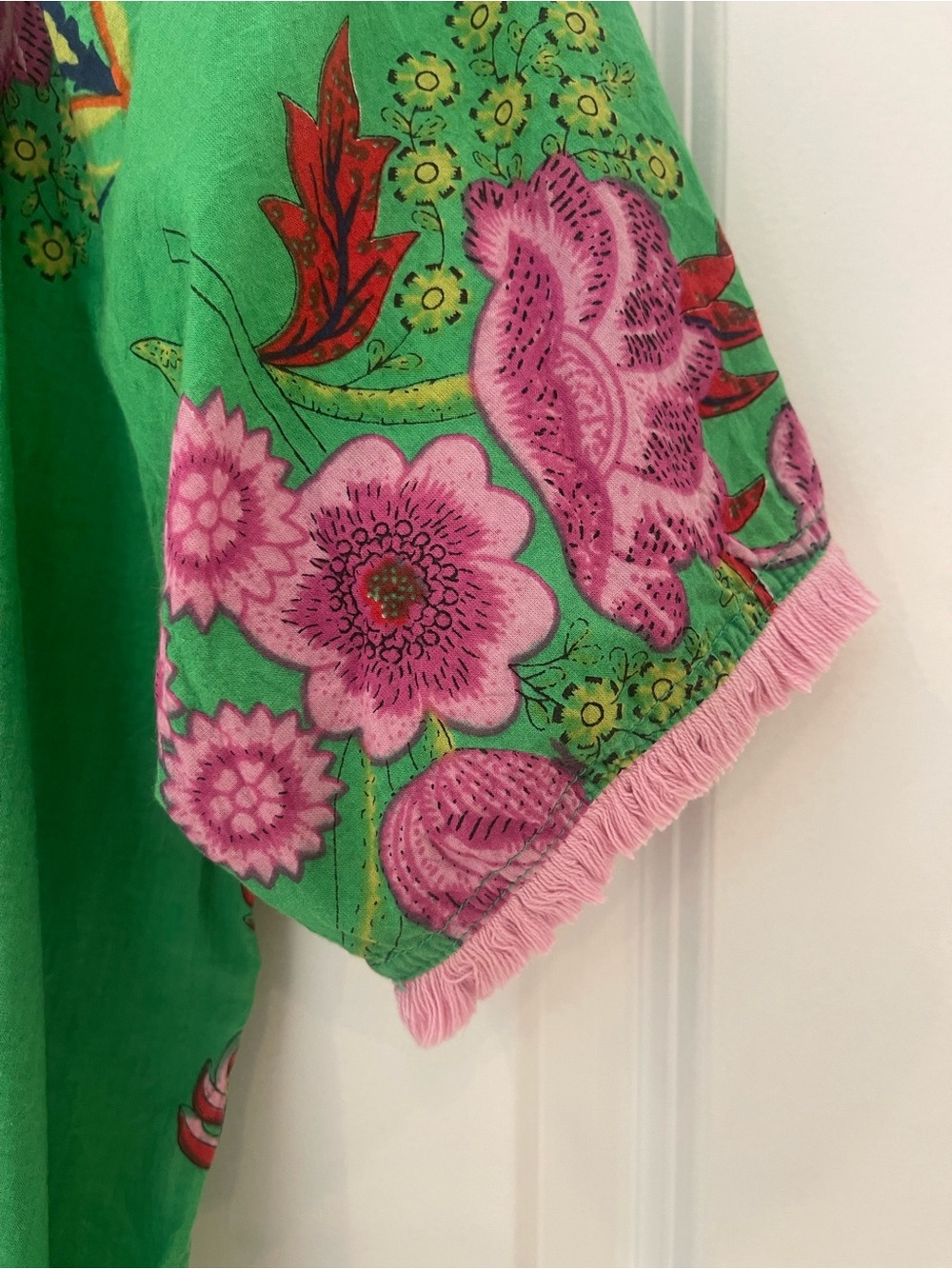 THML Green Floral Top - Picture 2 of 5